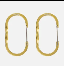 Wiregate Carabiner Gold